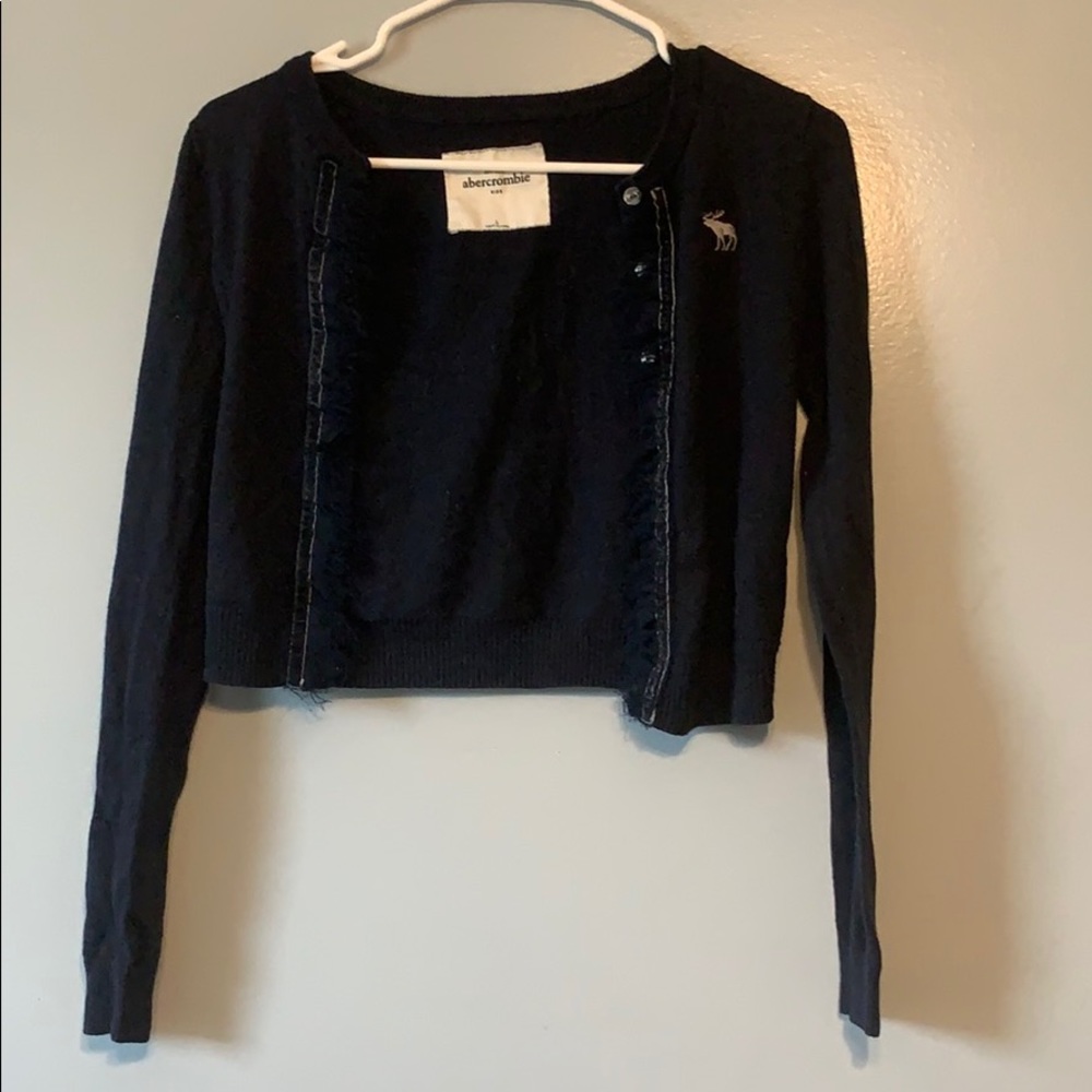 Abercrombie Kids Navy Blue Cardigan